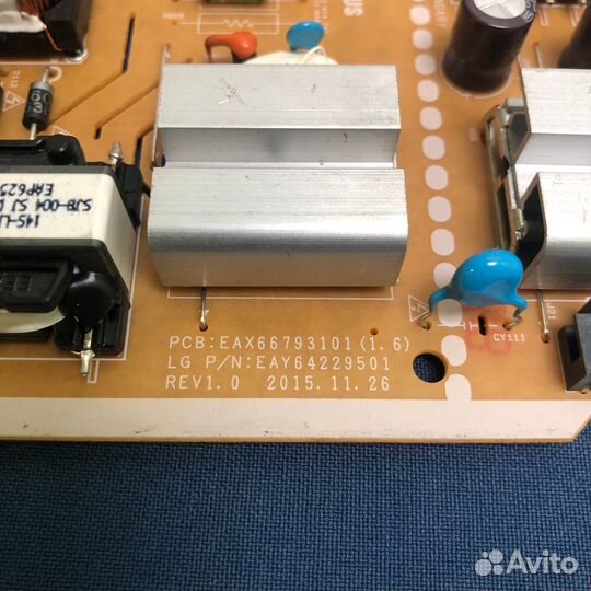 Продам блок питания для тв LG 43LH604V-ZA