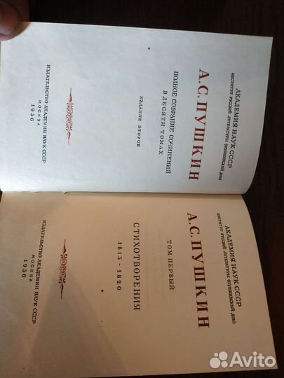 Пушкин букинистический