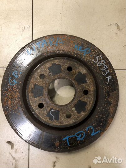 Тормозной Диск Сузуки Гранд Витара