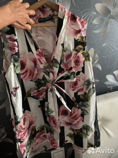 Шикарный топ блуза dolce