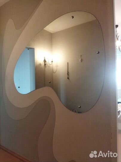 Зеркало фигурное современное 150#115