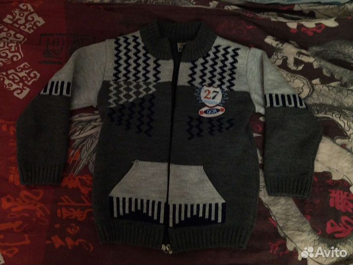 Свитер для мальчика 104 110