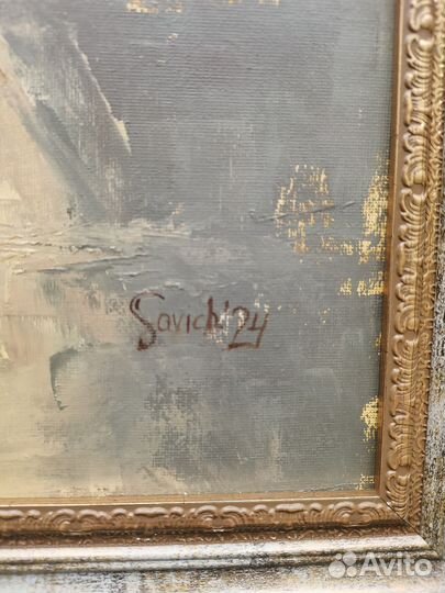 Картина маслом на холсте