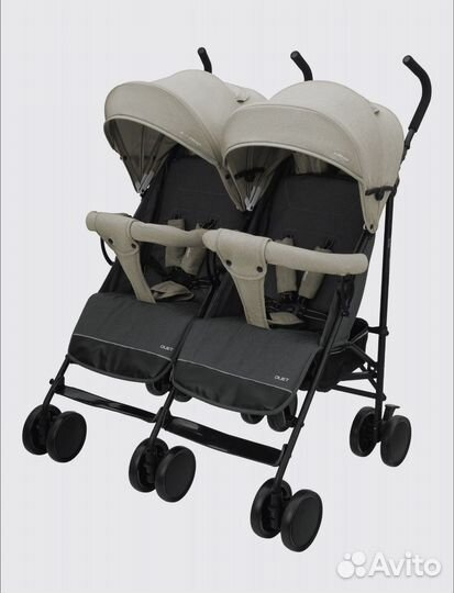 Коляска трость для двойни
