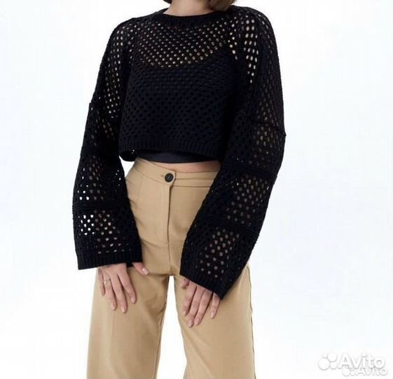 Кофта сетка вязаная оптом