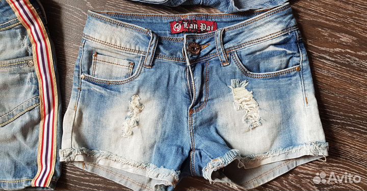Шорты джинсовые