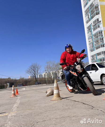 Досааф мотошкола. Учимся ездить на мотоцикле