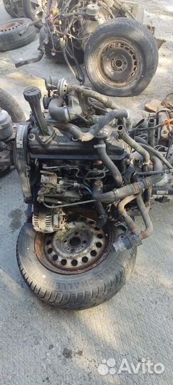 Двигатель 1.9 ABL, голый, Фольксваген Т4