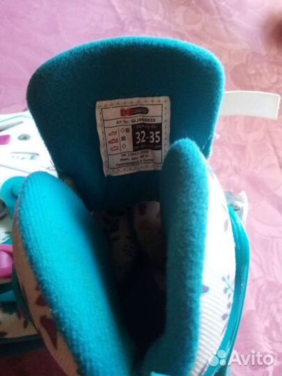 Роликовые коньки детские раздвижные