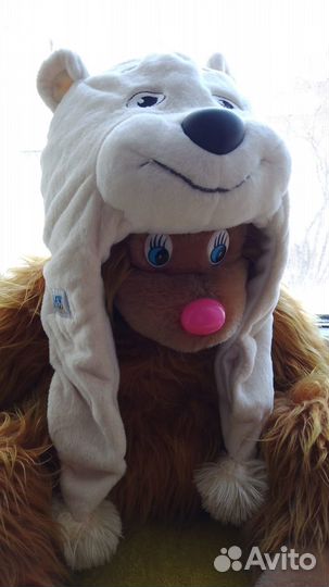 Шапка детская Мишка-Сочи 2014