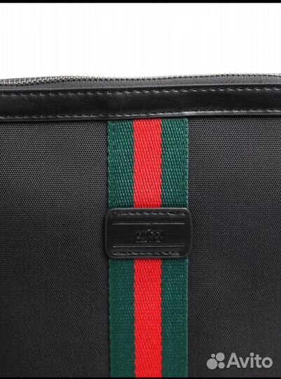 Сумка gucci мужская барсетка на плечо