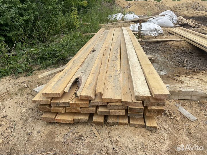 Доска обрезная 50*200*6000