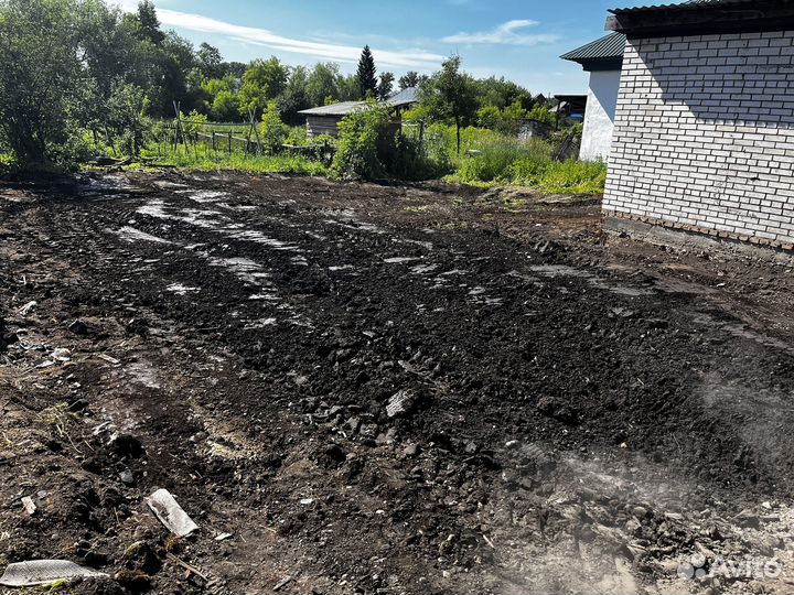 Расчистка участка от деревьев и построек