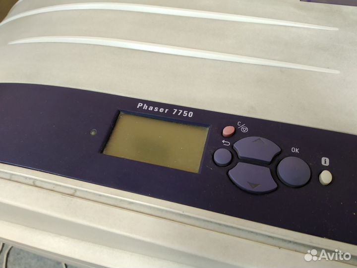 Цветной лазерный принтер Xerox Phaser 7750DN