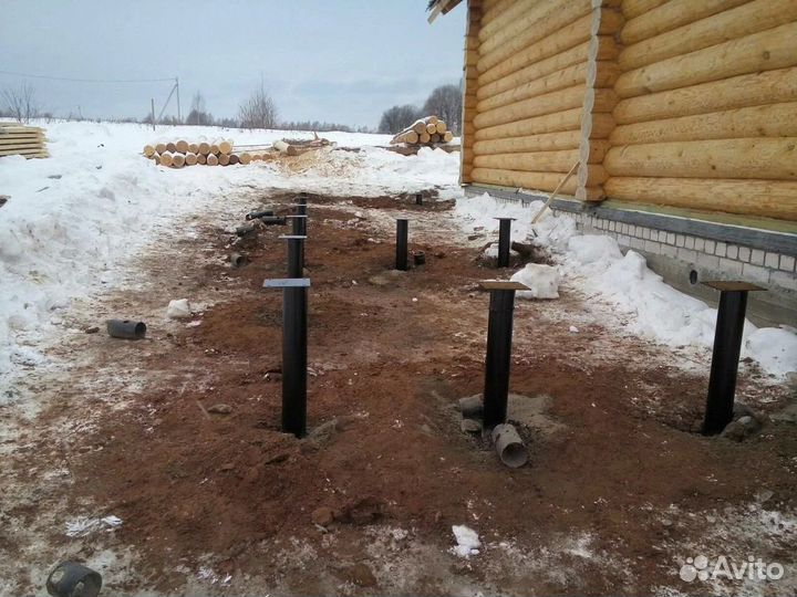 Винтовые сваи от производителя