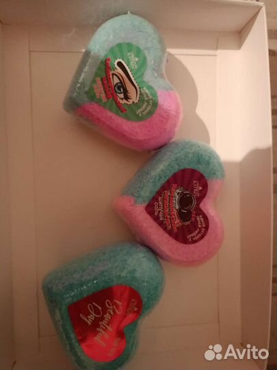 Крема, бомбочки и гиг. помады подарочные