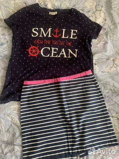 Вещи пакетом на девочку подростка 40 42