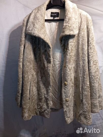 Пальто женское плюшевое creenstone