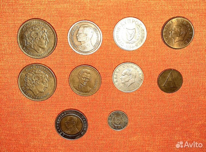 Монеты СССР, юбилейные и иностранные монеты