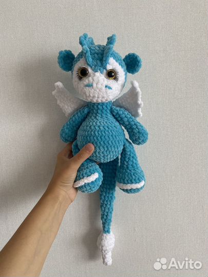 Вязаные игрушки дракон