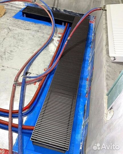 Внутрипольный радиатор отопления (1665)