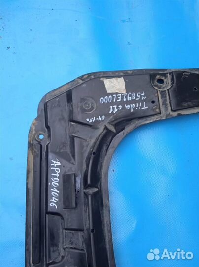 Защита двигателя Nissan Tiida C11 (2007)