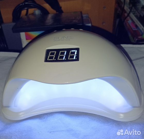 Лампа уф для маникюра SUN5,48 Вт,в нагрузку пузыр