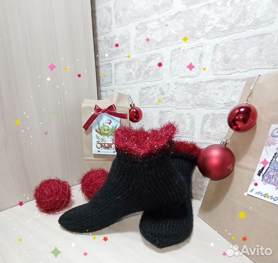 Короткие носки с рюшей