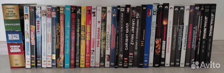 Фильмы на лицензионных DVD