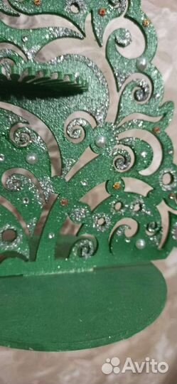 Салфетница новогодняя, подарок, ручная работа