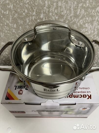 Кастрюля Rashel 1,5 л и 1,9 л