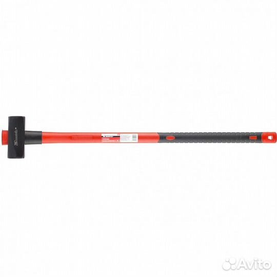 Кувалда, 8000 г, фибергласовая обрезиненная рукоят