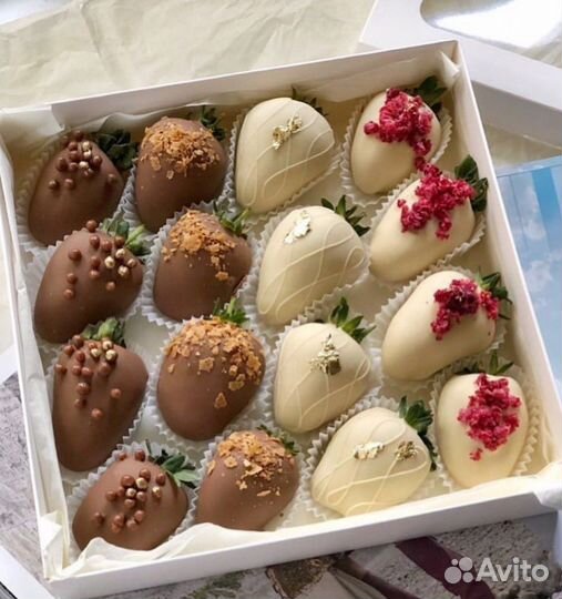 Клубника в бельгийском шоколаде