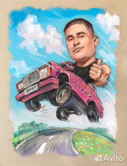 Шаржи, цифровые иллюстрации, портреты, карикатуры