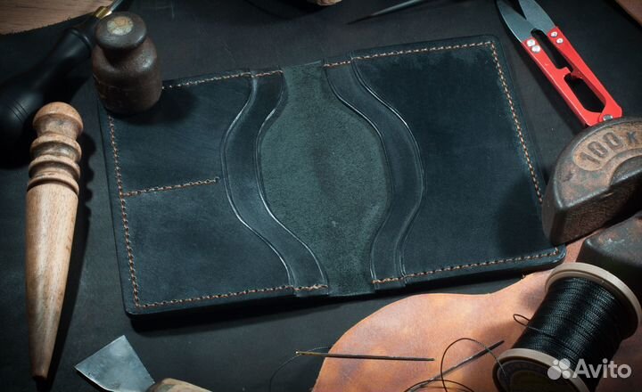 Обложка для паспорта из натуральной кожи