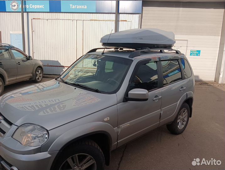 Багажник бокс на крышу chevrolet niva