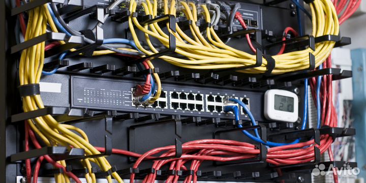 Монтаж скс, Комп сетей, Wi-Fi, скуд