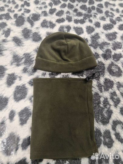 Комплект шапка и снуд