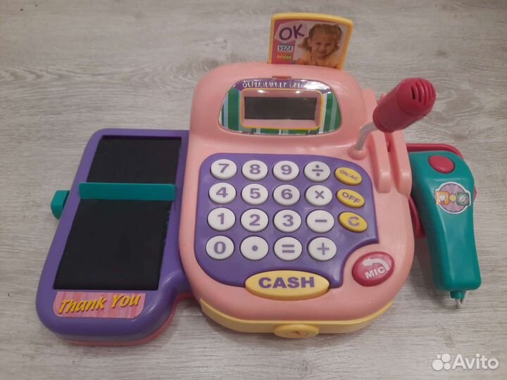 Детская касса игрушки