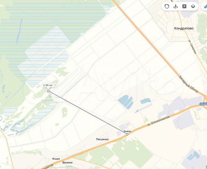 Участок 7,8 сот. (СНТ, ДНП)