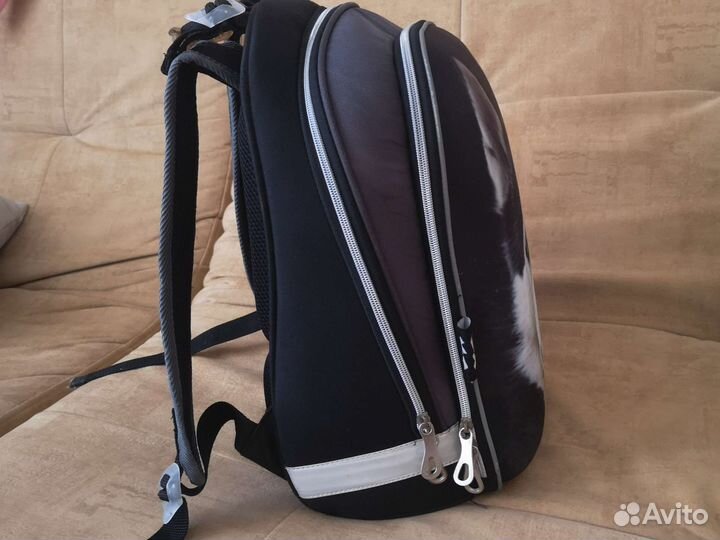 Ранец школьный с хаски