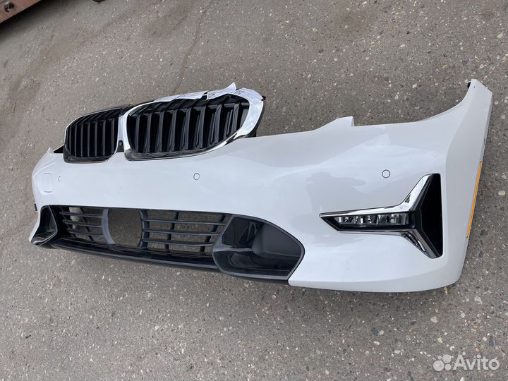 Передний бампер на BMW G20