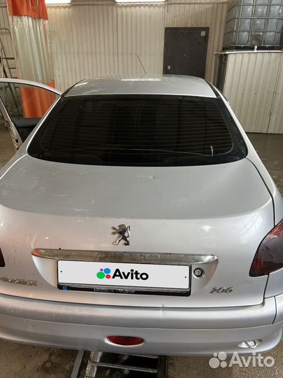 Peugeot 206 1.4 МТ, 2008, 186 000 км