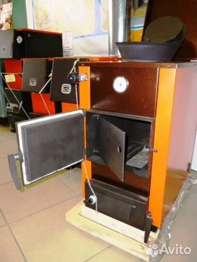 Твердотопливный котел