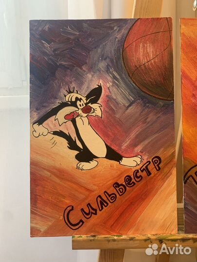 Картины баскетбольной тематики