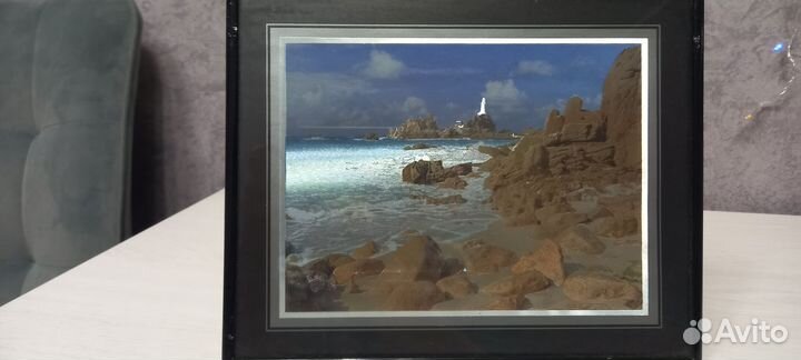 Картина шелкография в стекле