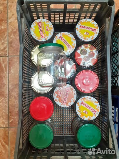 Банки стеклянные бу