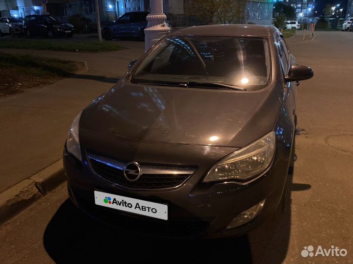 Opel Astra 1.6 AT, 2012, 151 000 км