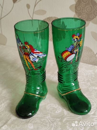 Бокалы пивной сапог ГДР 70-е