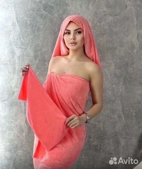 Набор полотенец банный